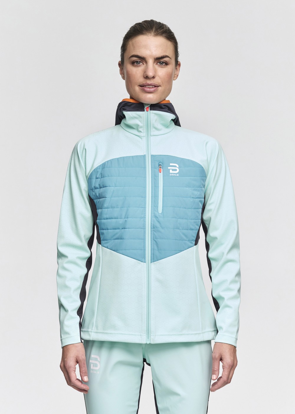 Jacket North Wmn, Iced Aqua, M,  Längdskidkläder