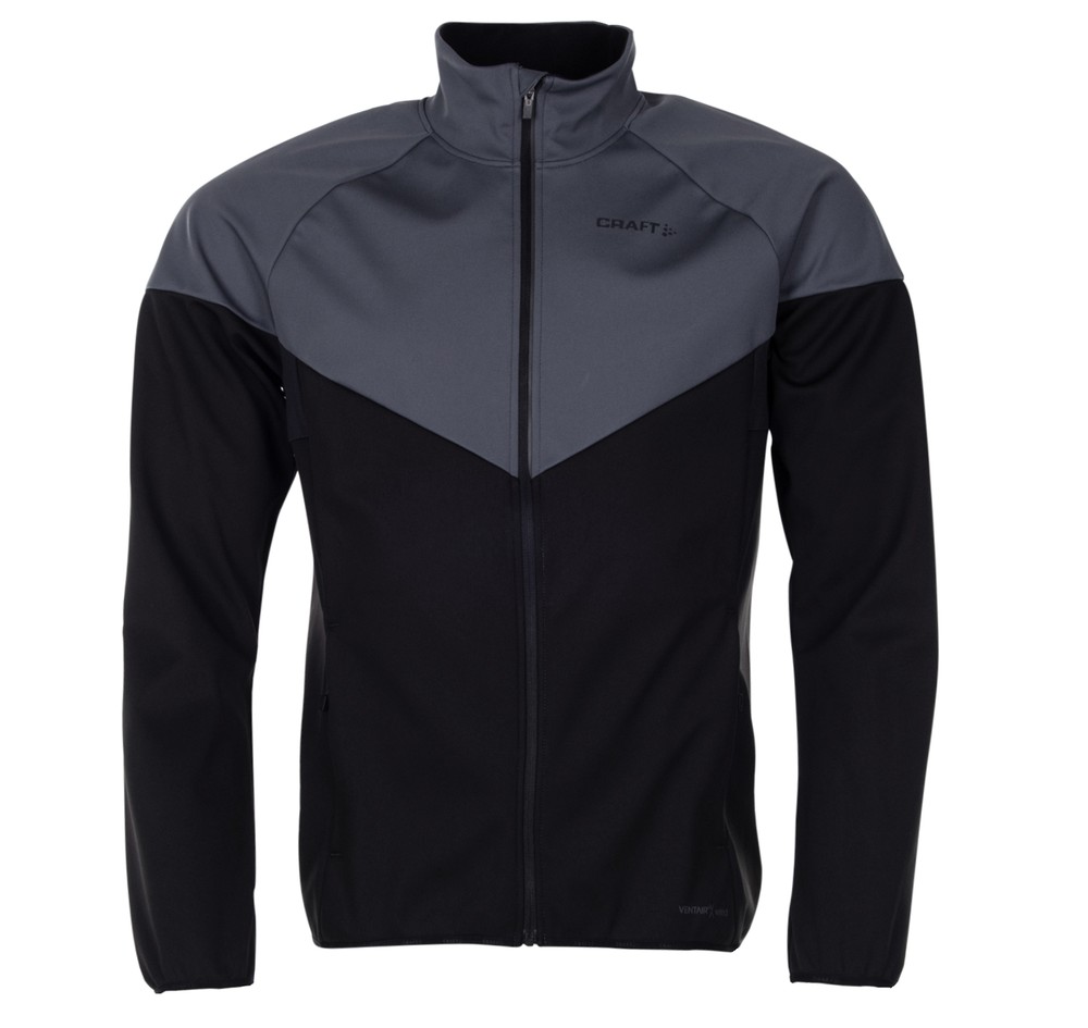 Core Glide Block Jacket M, Asphalt/Black, S,  Längdskidjackor