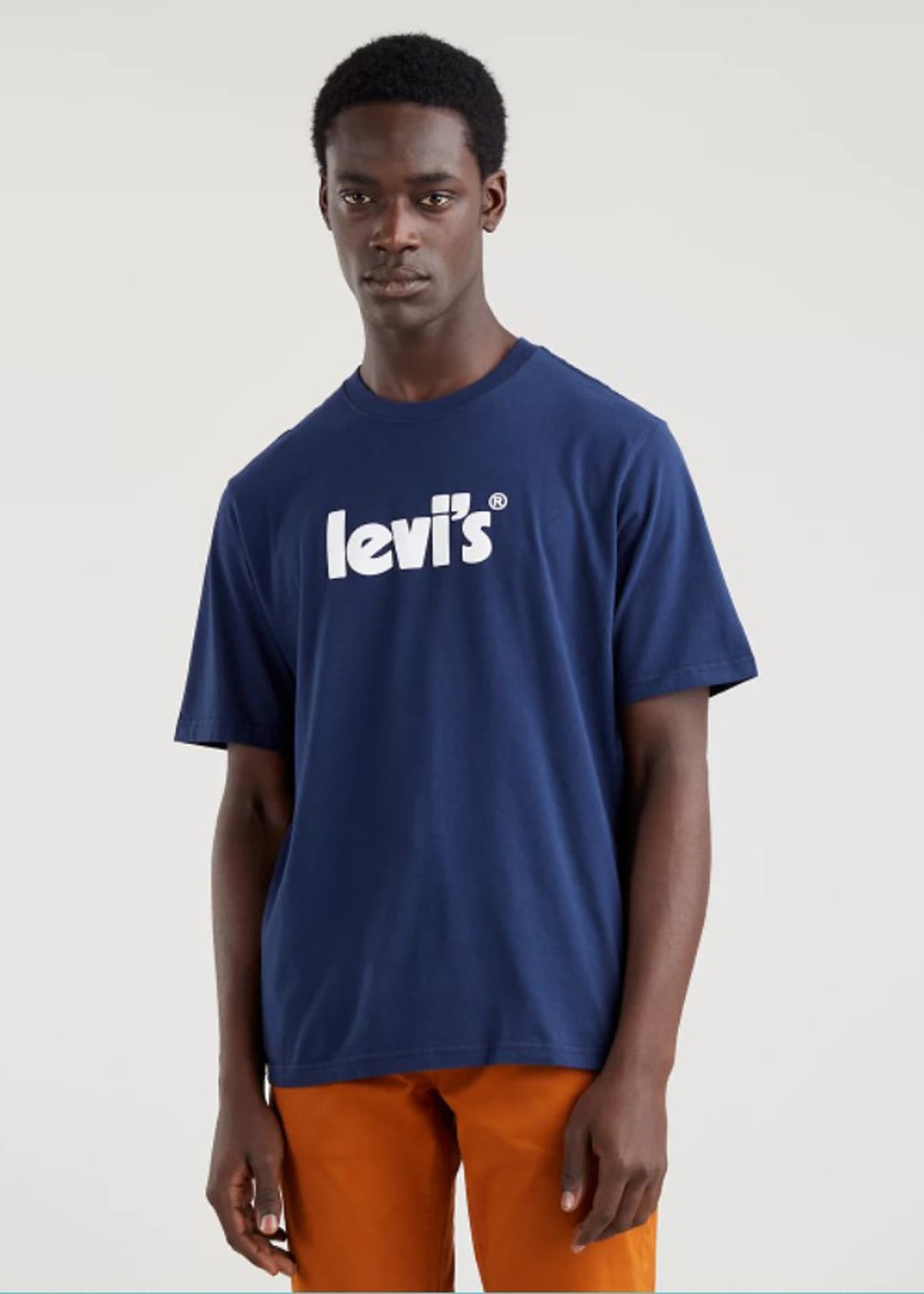 Ss Relaxed Fit Tee, Poster Log, Xs,  T-Shirts