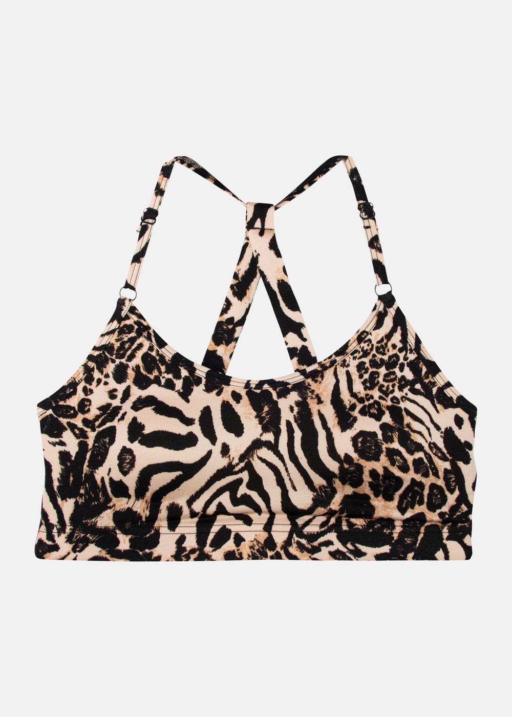 Strappy Sports Bra, Fusion Beige, S,  Sport-Bh Strappy Sports Bra, Fusion Beige, S,  Sport-Bh