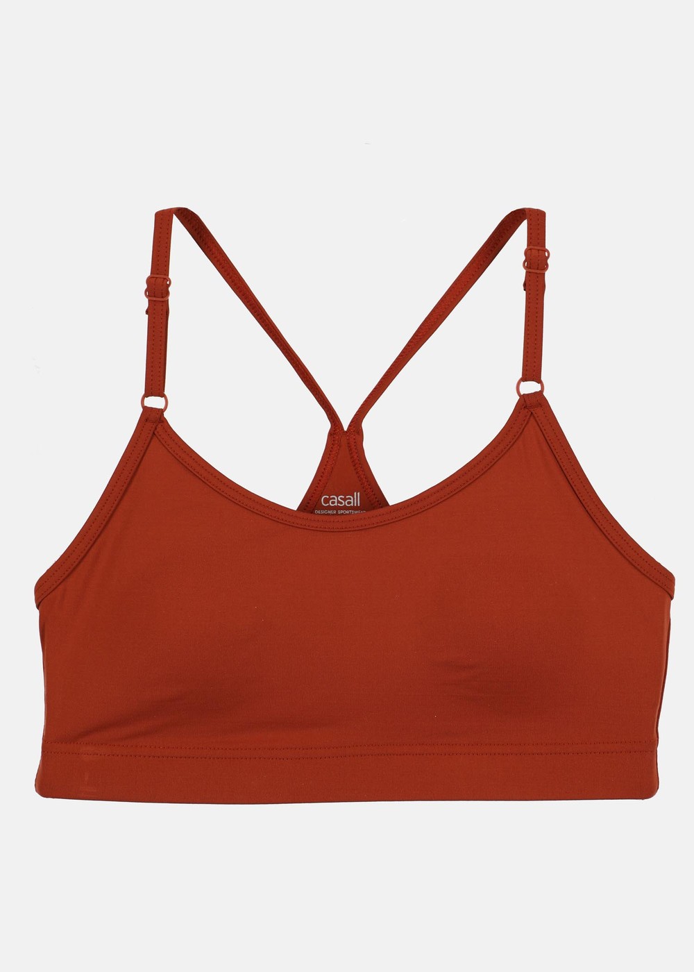 Strappy Sports Bra, Burnt Sienna Red, Xs,  Sport-Bh Strappy Sports Bra, Burnt Sienna Red, Xs,  Sport-Bh