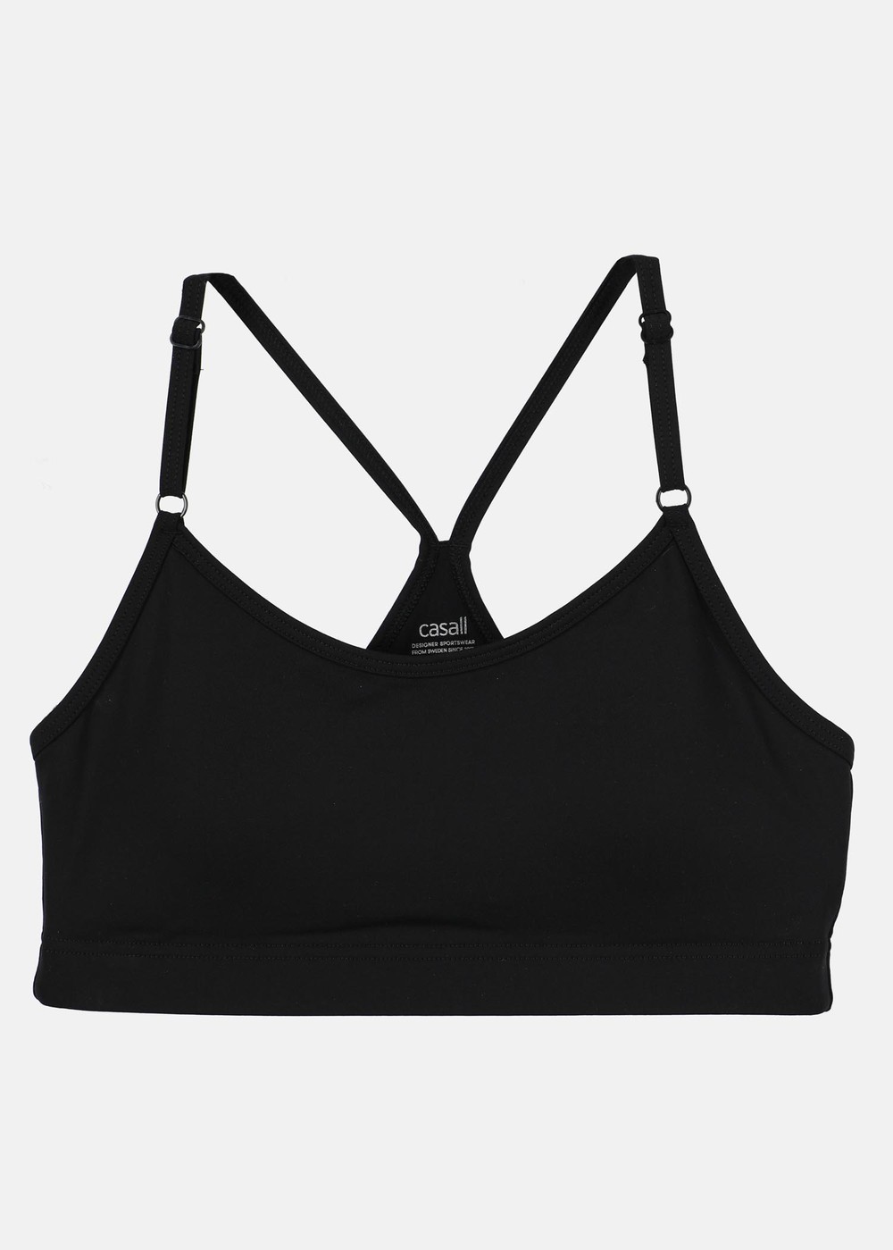 Strappy Sports Bra, Black, Xs,  Sport-Bh