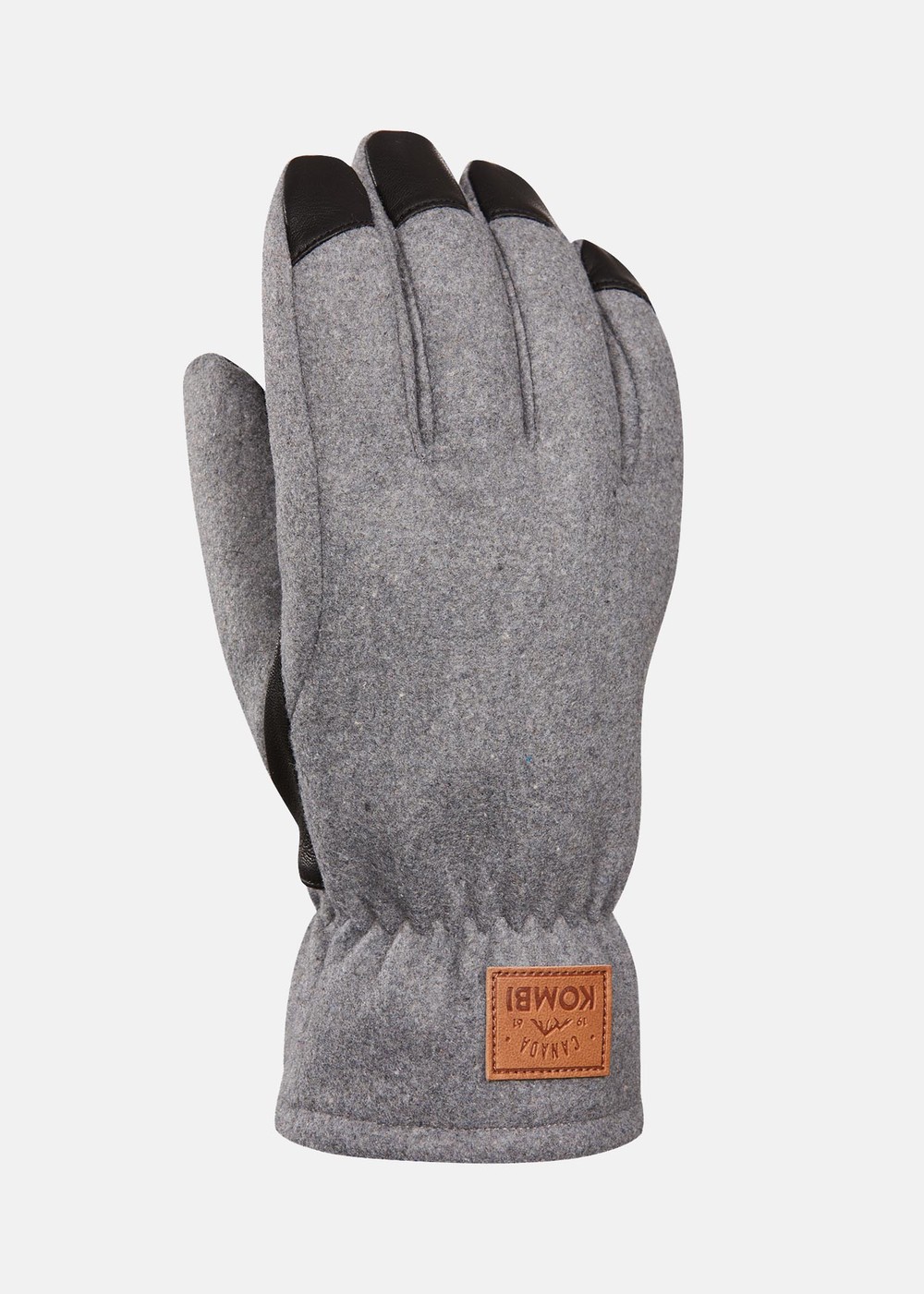 Timber Mens Glove, Grey Melange, S,  Skidhandskar