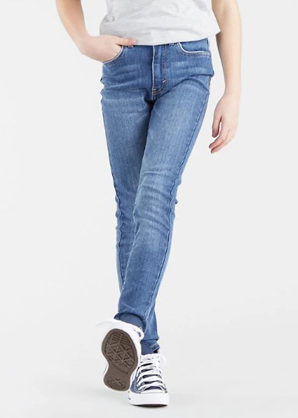 720 High Rise Super Skinny Jea, Hometown Blue, 14,  Jeans