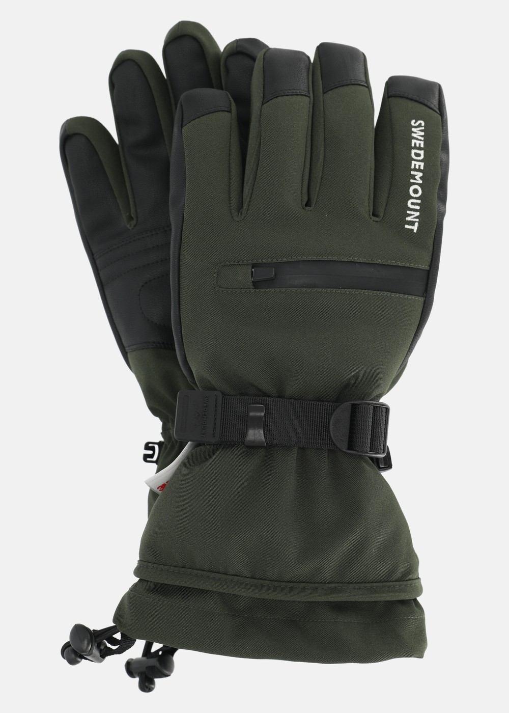 St. Anton Ski Glove, Dk. Olive Green, Xl,  Skidhandskar