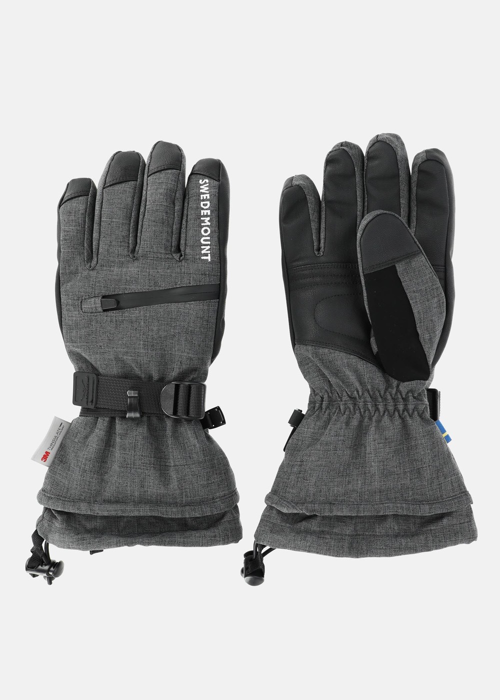 St. Anton Ski Glove, Charcoal Melange, M,  Skidhandskar St. Anton Ski Glove, Charcoal Melange, M,  Skidhandskar