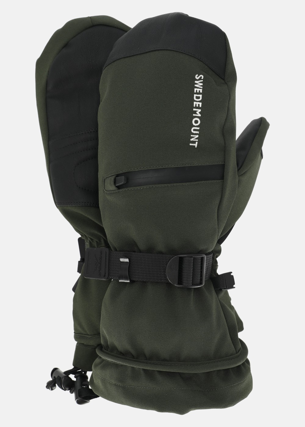 St. Anton Ski Mitten, Dk. Olive Green, Xl,  Skidhandskar