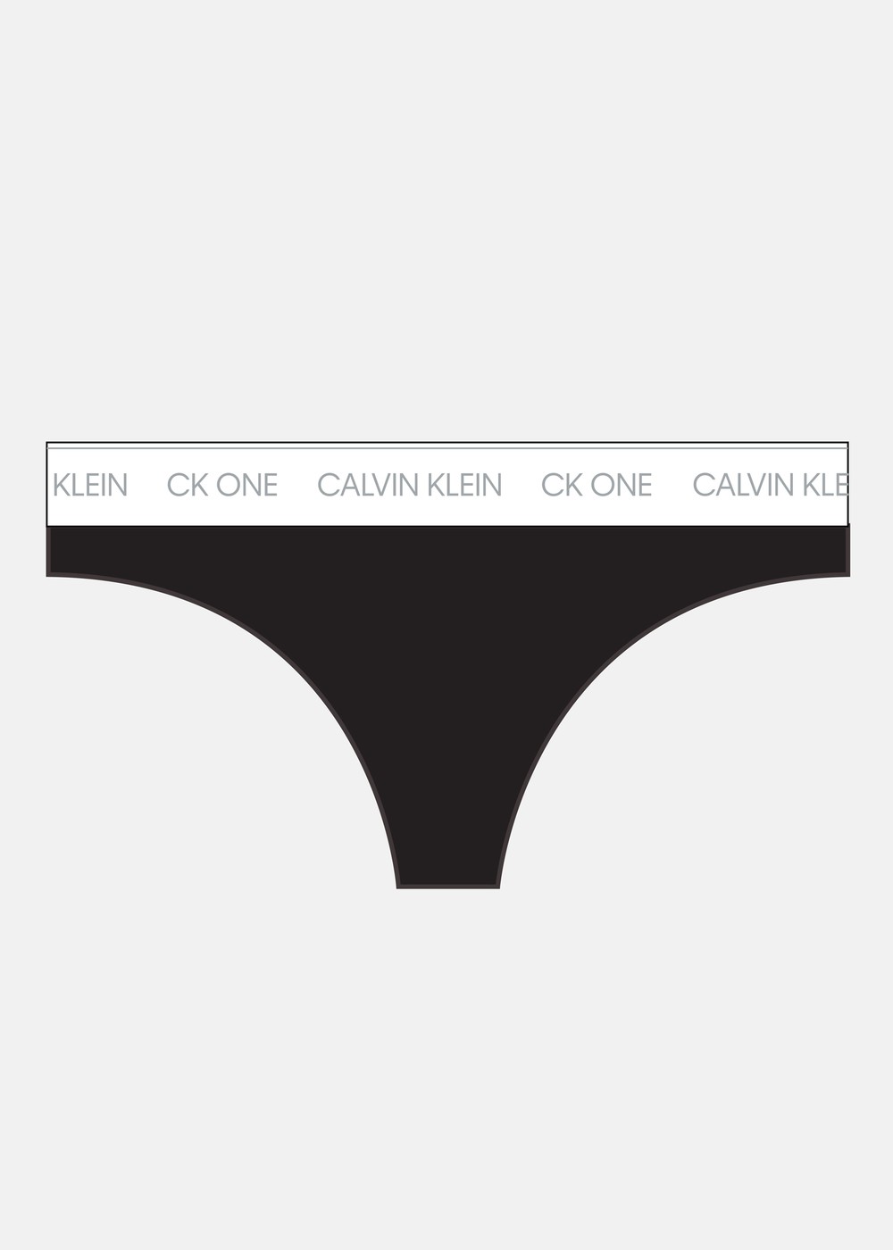 Thong Ck One Originals, Black, Xs,  Trosor