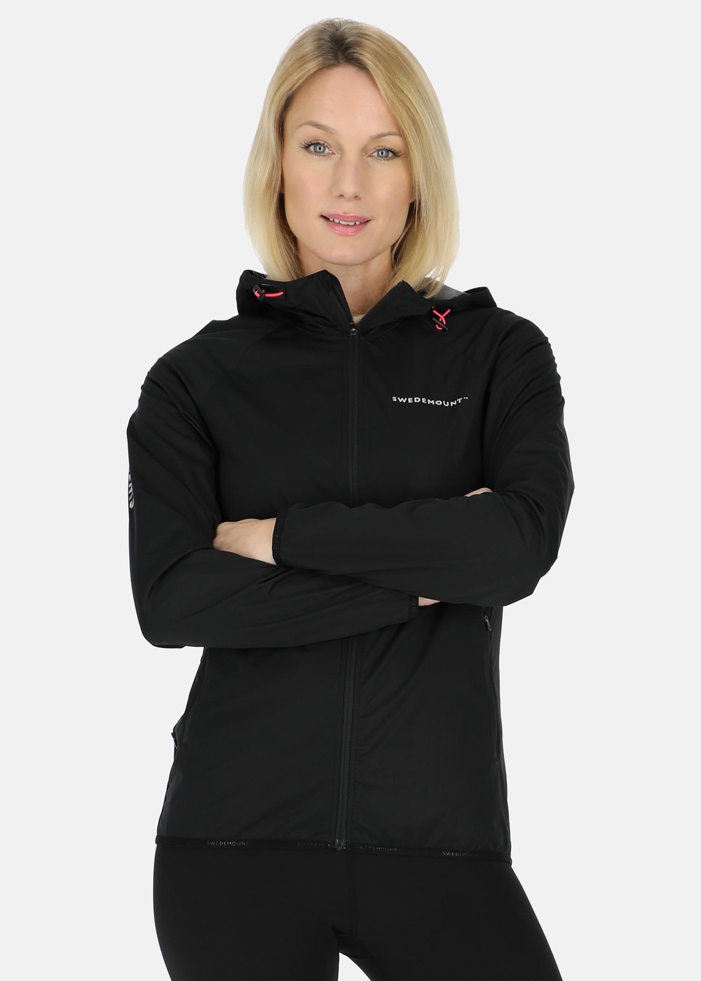 Åre Running 2-Layer Jacket W, Black, 46,  Löparjackor