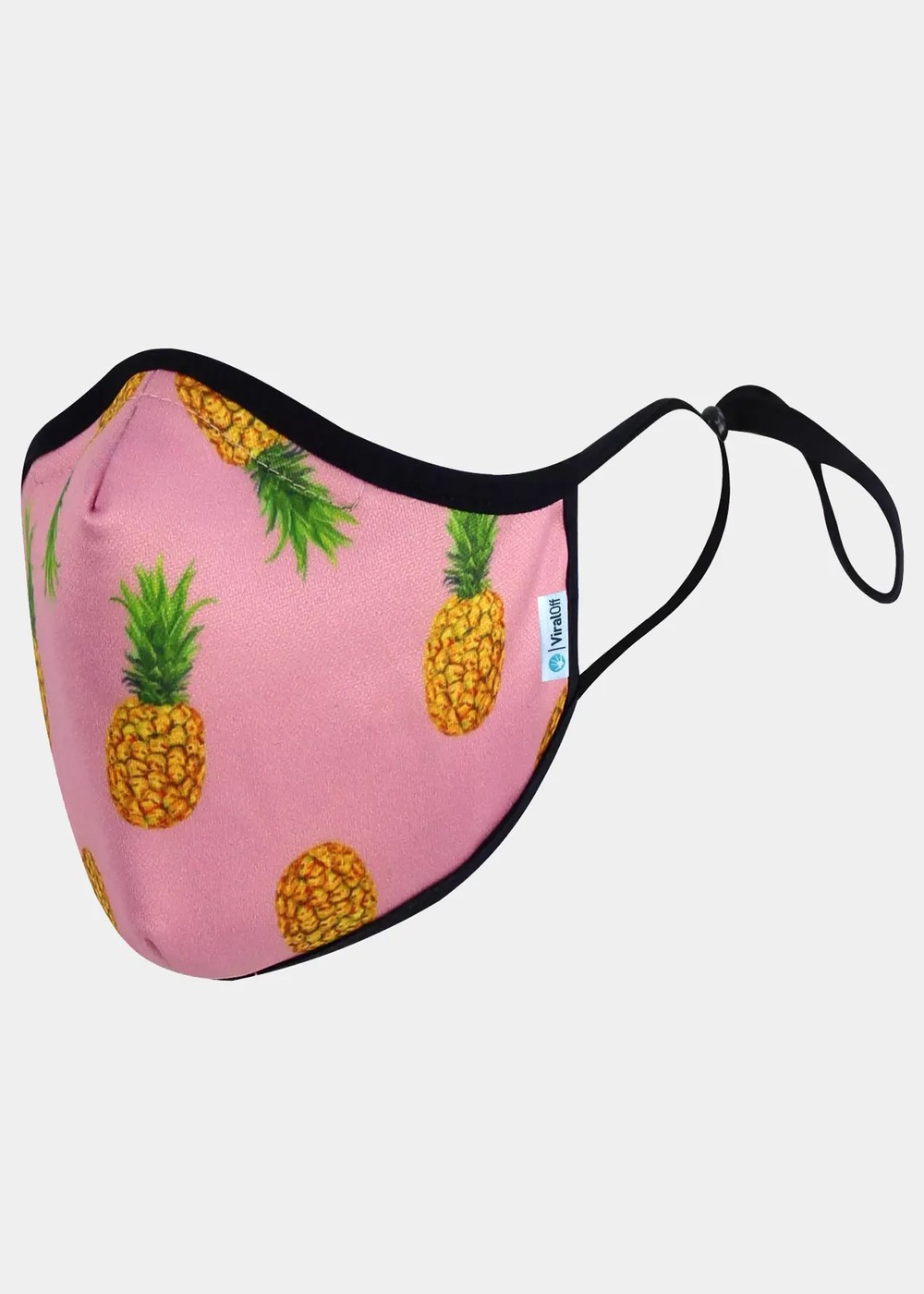 Face Mask, Pink Pineapple, Onesize,  Träningstillbehör Face Mask, Pink Pineapple, Onesize,  Träningstillbehör