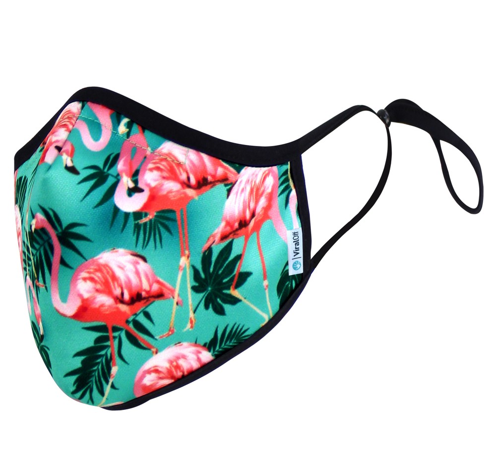 Face Mask, Turquoise Flamingo, Onesize,  Träningstillbehör Face Mask, Turquoise Flamingo, Onesize,  Träningstillbehör