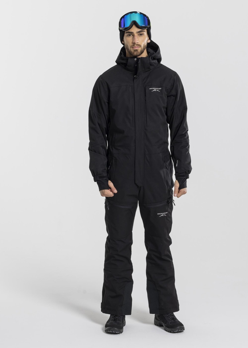 St. Anton Skisuit, Black/Black, Xs,  Skidoverall St. Anton Skisuit, Black/Black, Xs,  Skidoverall