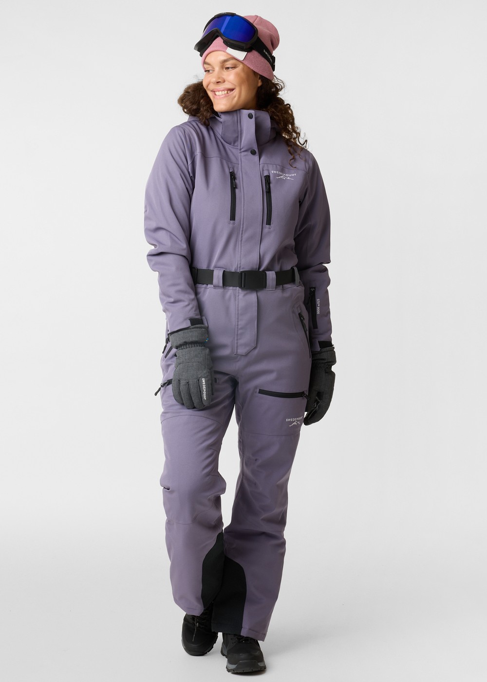 Cervinia Skisuit W, Dusty Lilac/Black, 34,  Skidoverall Cervinia Skisuit W, Dusty Lilac/Black, 34,  Skidoverall