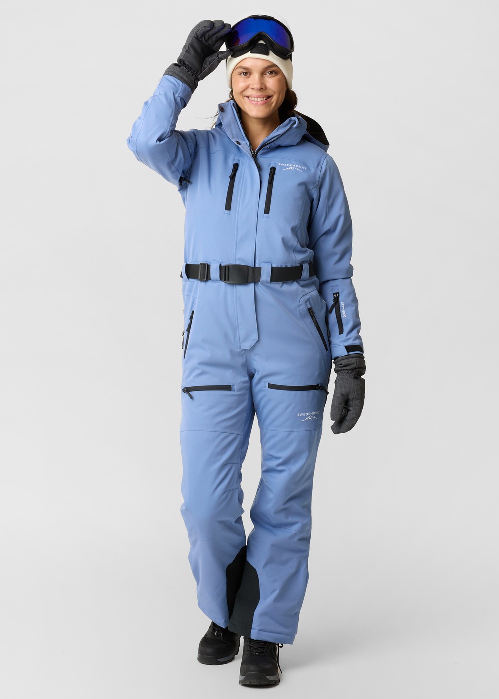 Cervinia Skisuit W, Lavender/Black, 46,  Skidoverall Cervinia Skisuit W, Lavender/Black, 46,  Skidoverall