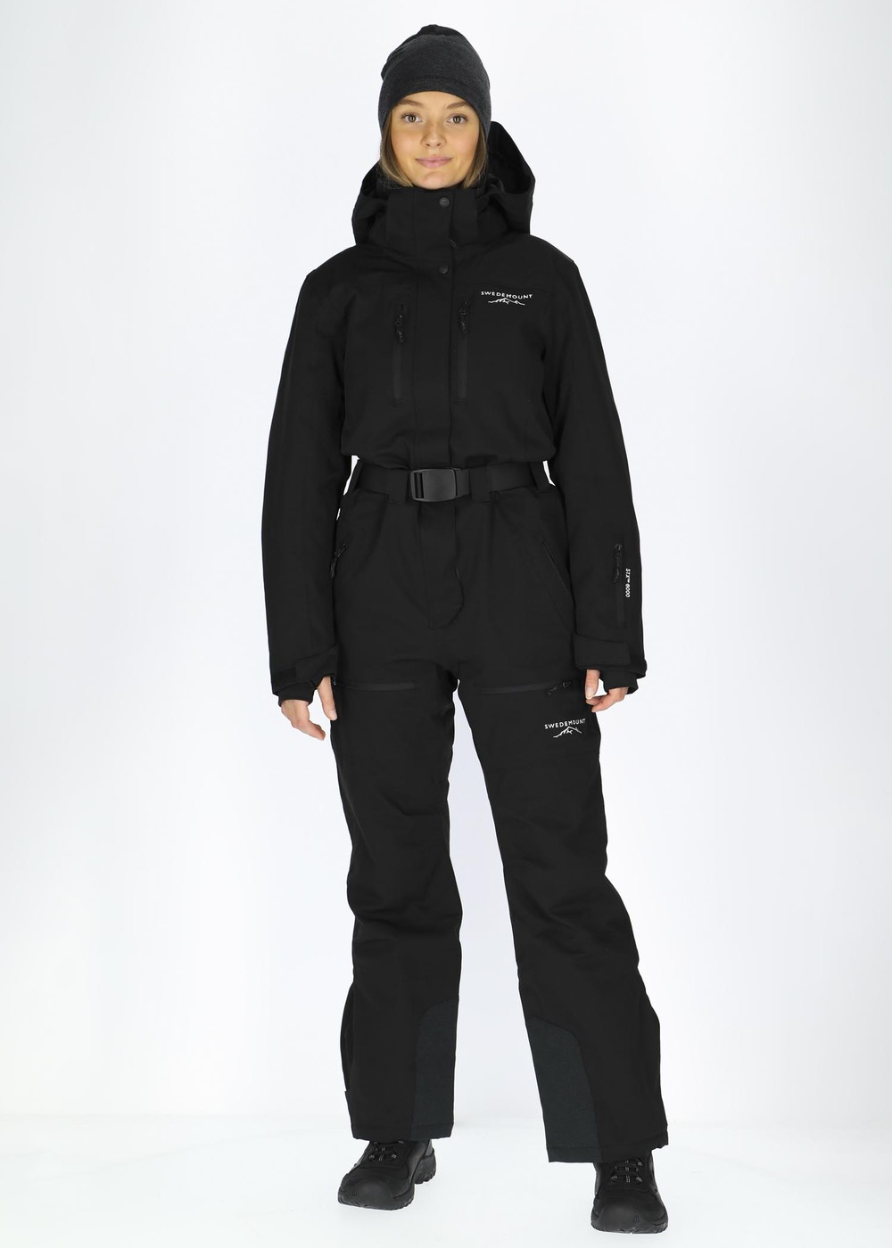Cervinia Skisuit W, Black/Black, 46,  Skidoverall Cervinia Skisuit W, Black/Black, 46,  Skidoverall
