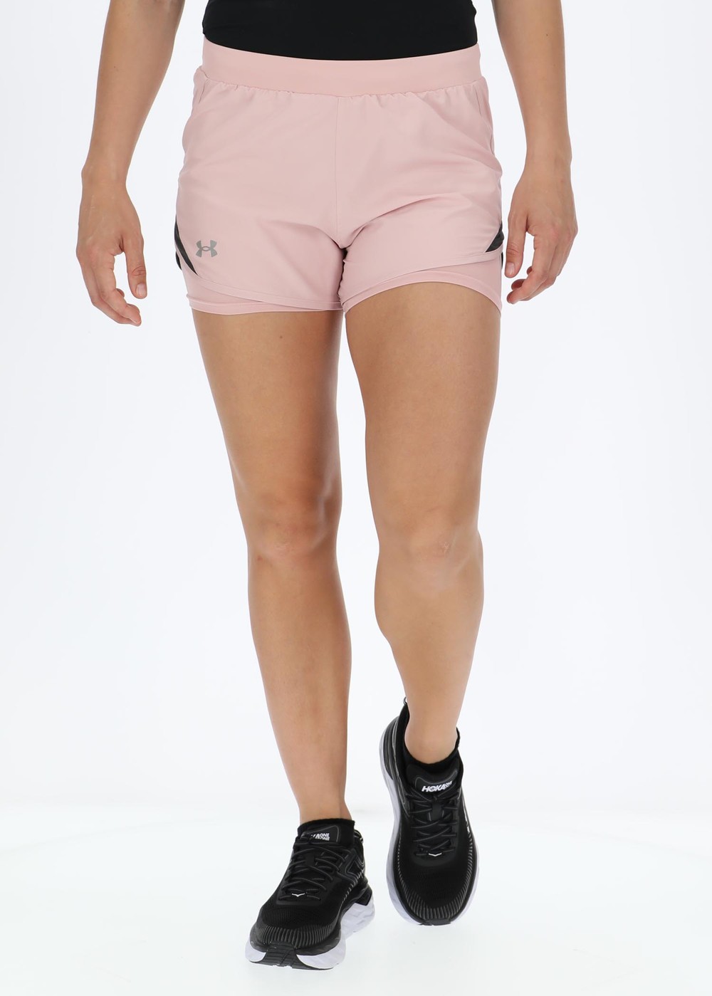 Ua Fly By 2.0 2n1 Short, Retro Pink, M,  Träningsshorts