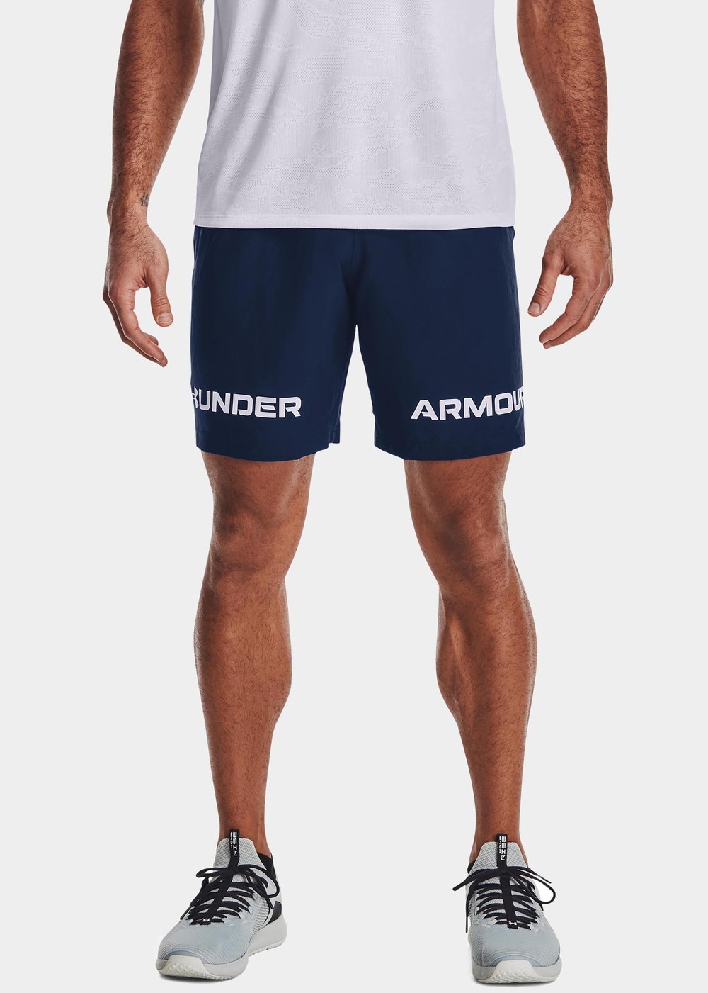 Ua Woven Graphic Wm Short, Academy, 2xl,  Löparkläder |  | Padelspecialisterna