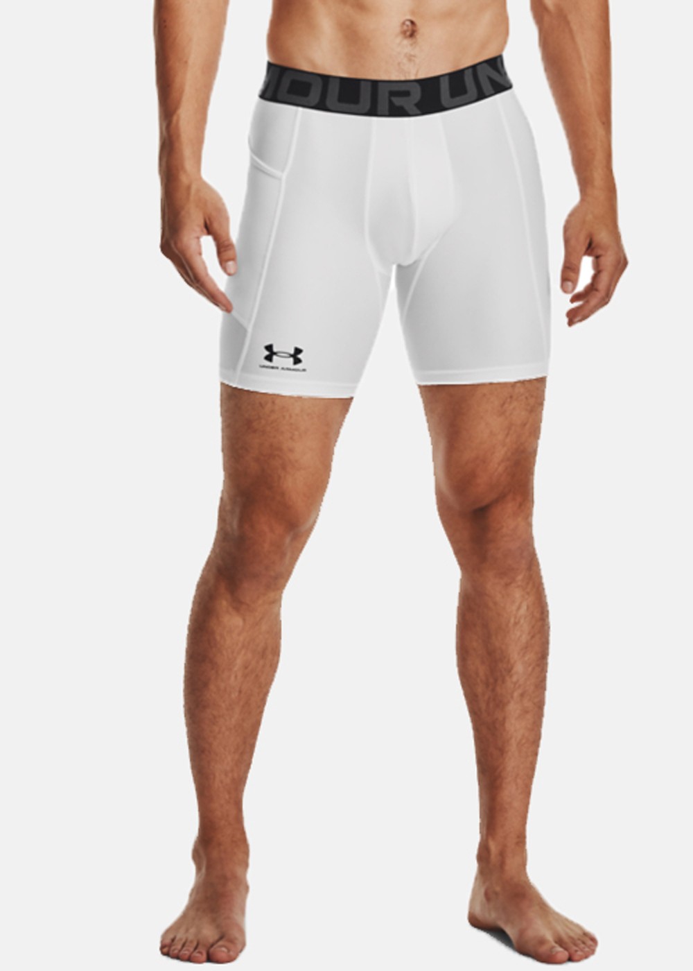 Ua Hg Armour Shorts, White, Xs,  Löparkläder