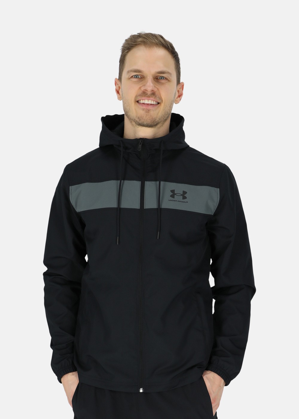 Ua Sportstyle Windbreaker, Black, S,  Höstjackor Ua Sportstyle Windbreaker, Black, S,  Höstjackor