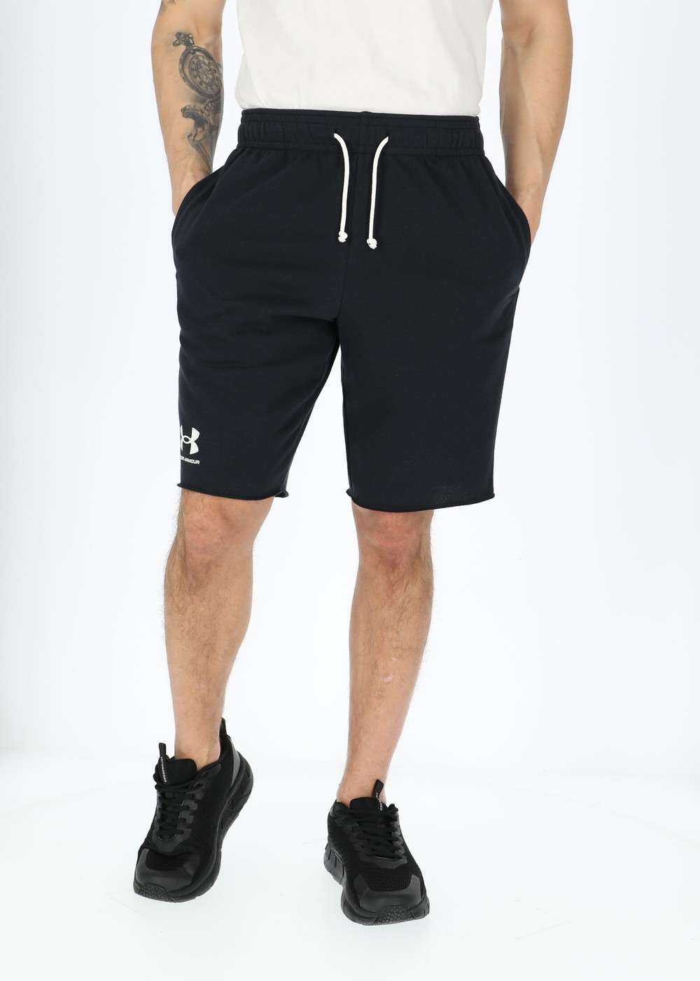 Ua Rival Terry Short, Black, S,  Vardagsshorts Ua Rival Terry Short, Black, S,  Vardagsshorts