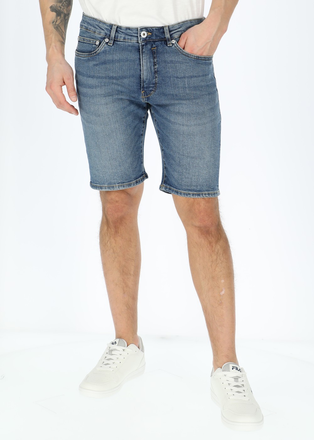 Sdryder Lt Blue 200, Light Blue Denim, Xl,  Jeansshorts