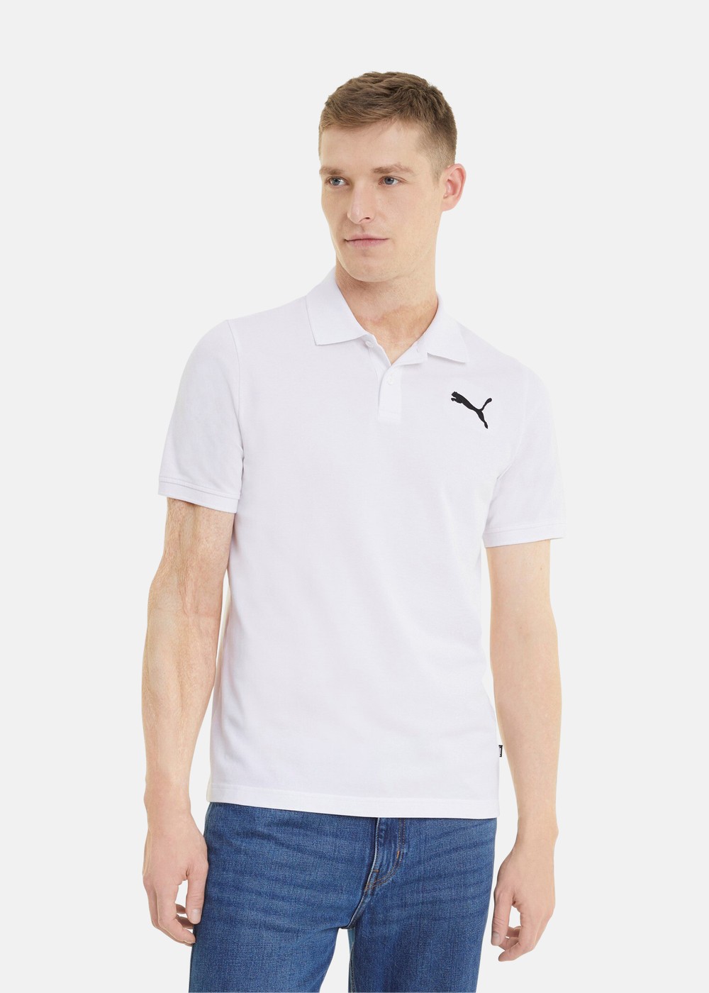 Ess Pique Polo, Puma White-Cat, 2xl,  Piketröjor Ess Pique Polo, Puma White-Cat, 2xl,  Piketröjor