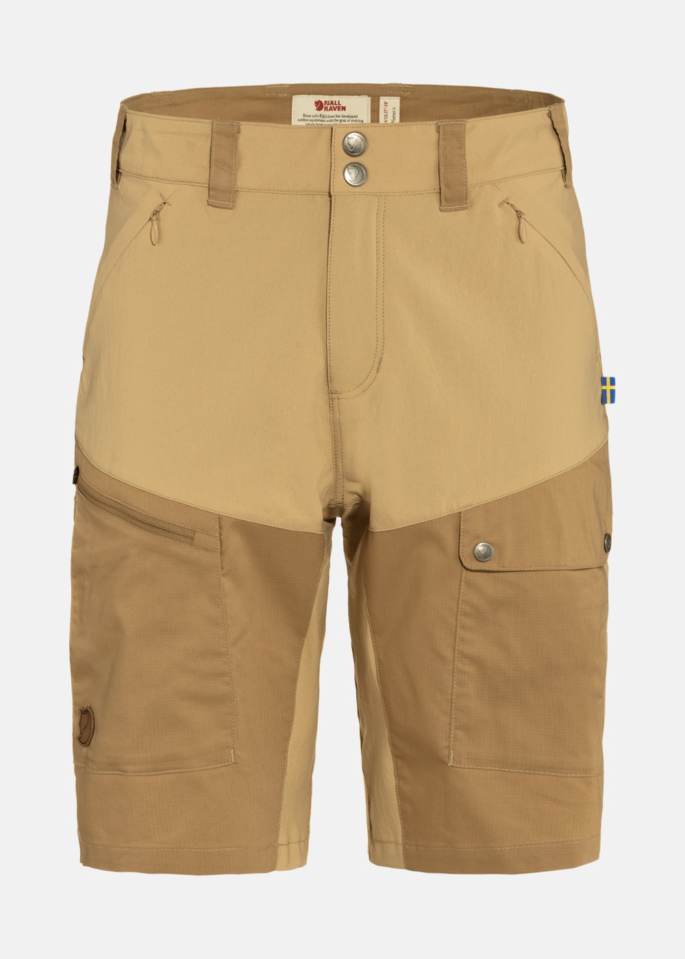 Abisko Midsummer Shorts W, Dune Beige-Buckwheat Brown, 44,  Shorts