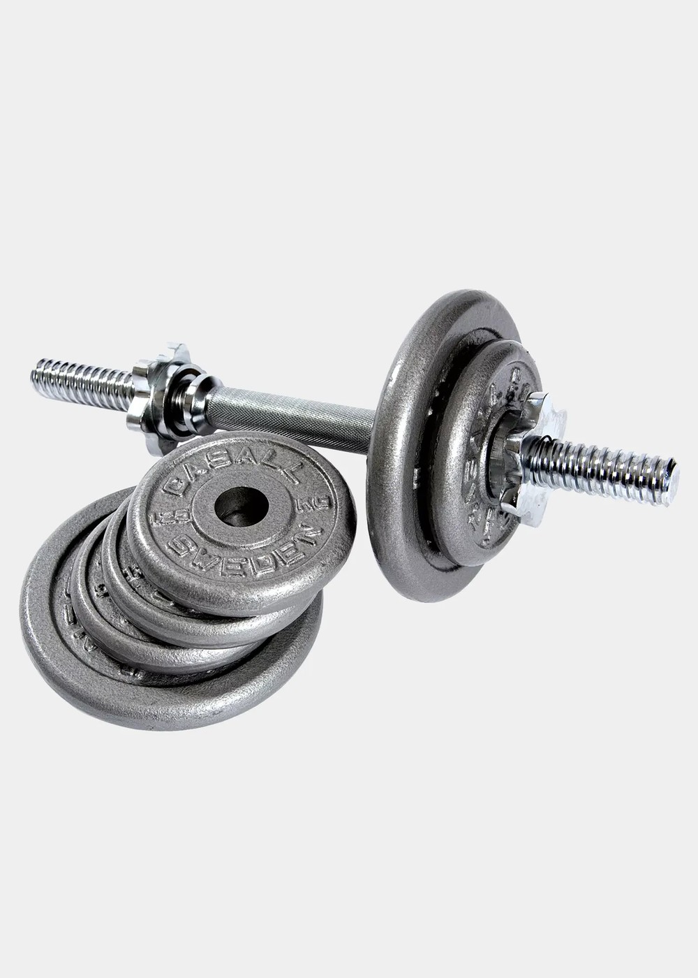 Dumbbell Set 9kg, Silver, Onesize,  Träningstillbehör