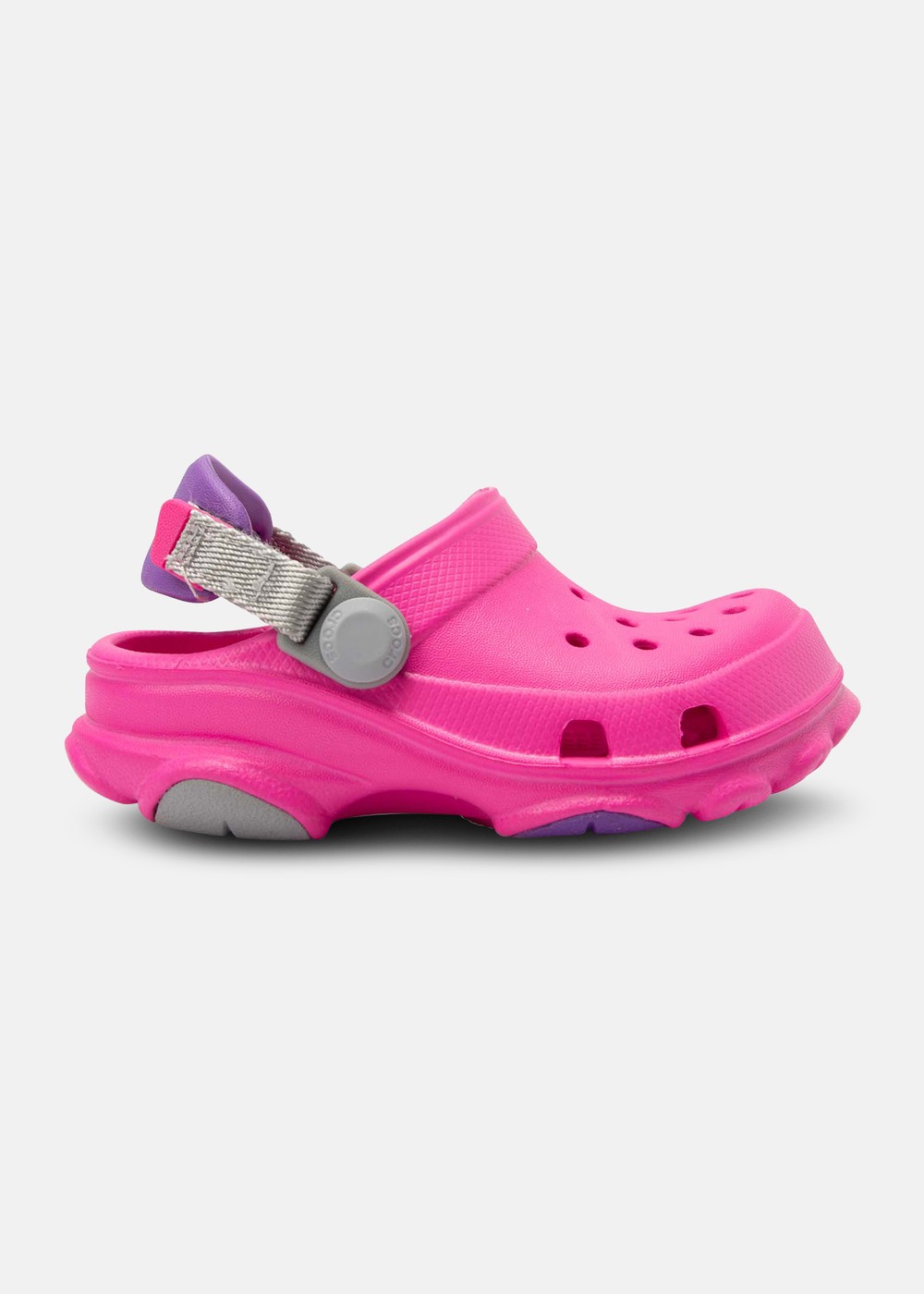 Classic All-Terrain Clog K, Electric Pink, 33-34,  Beachsandaler