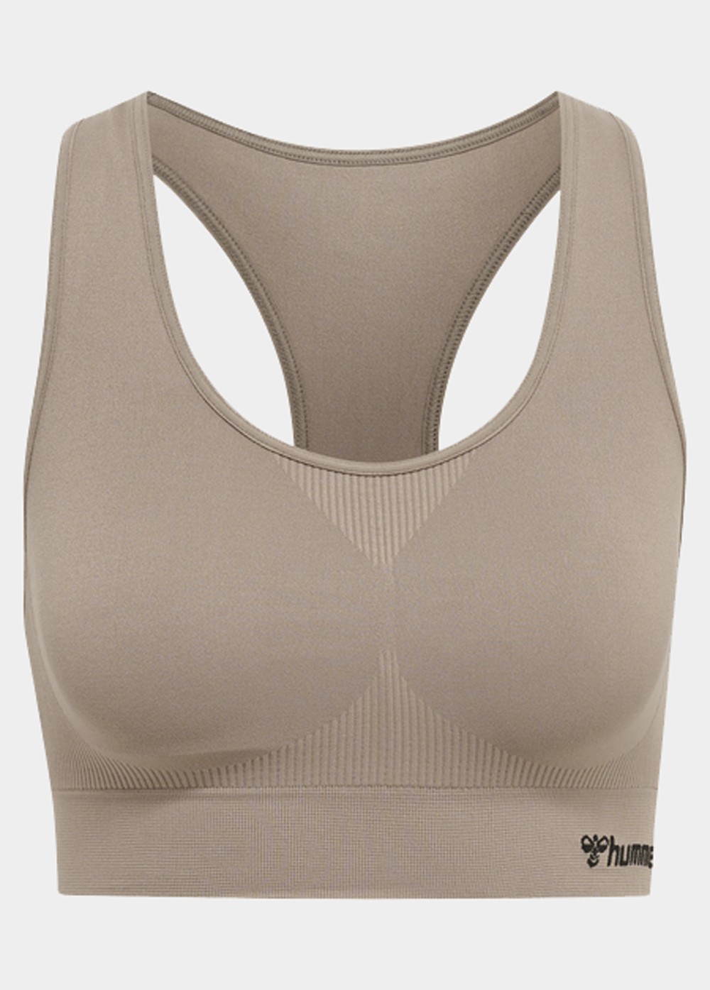 Hmltif Seamless Sports Top, Driftwood, Xs,  Sport-Bh