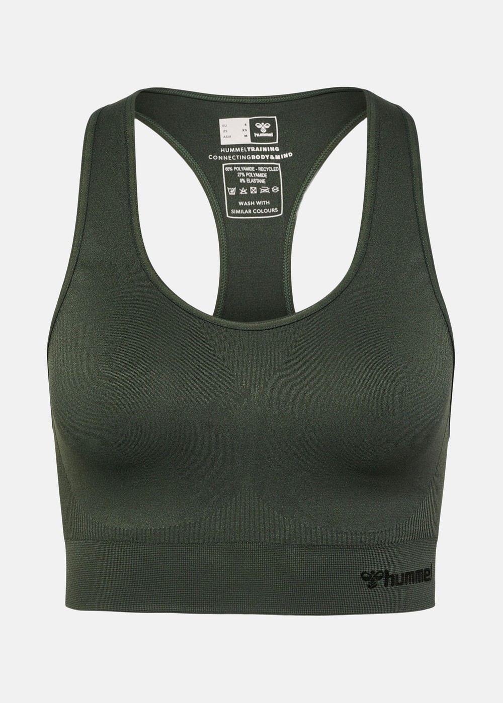 Hmltif Seamless Sports Top, Climbing Ivy, Xs,  Sport-Bh