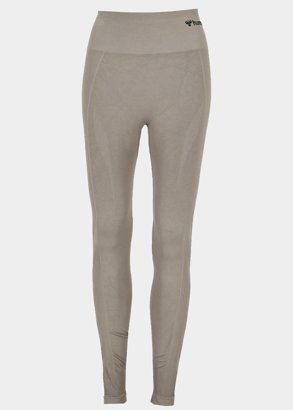 Hmltif Seamless High Waist Tig, Driftwood, L,  Långa Tights