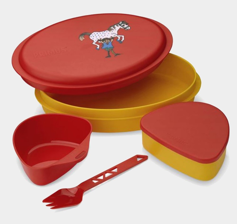 Meal Set Pippi, Red, Onesize,  Termos Och Flaskor