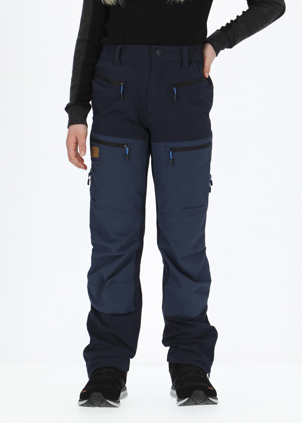 Lofoten Stretch Pants Jr, Dk. Navy/Denim Blue, 150,  Byxor Lofoten Stretch Pants Jr, Dk. Navy/Denim Blue, 150,  Byxor
