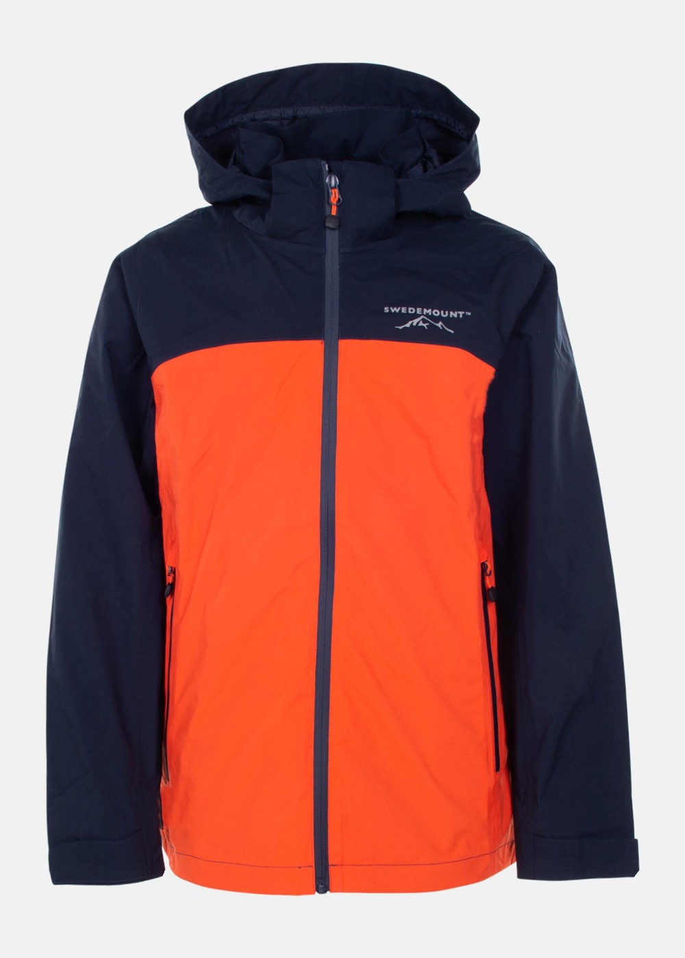 Bodö Rain Jacket Jr, Navy/Orange, 150,  Jackor Bodö Rain Jacket Jr, Navy/Orange, 150,  Jackor