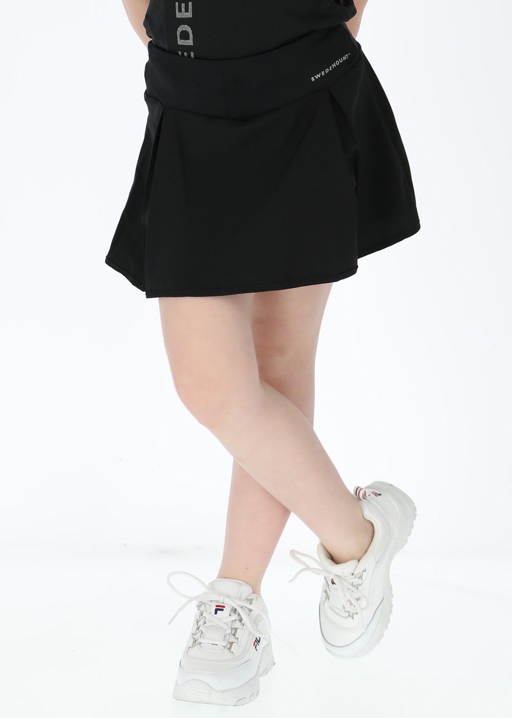 Gym Skirt Jr, Black, 120,  Klänningar