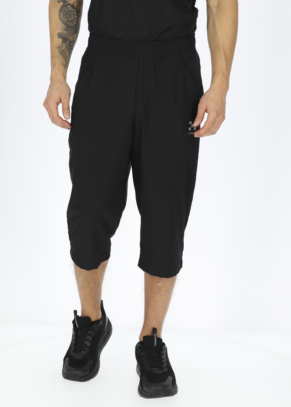 Training Pants 3/4, Black, L,  Löparkläder