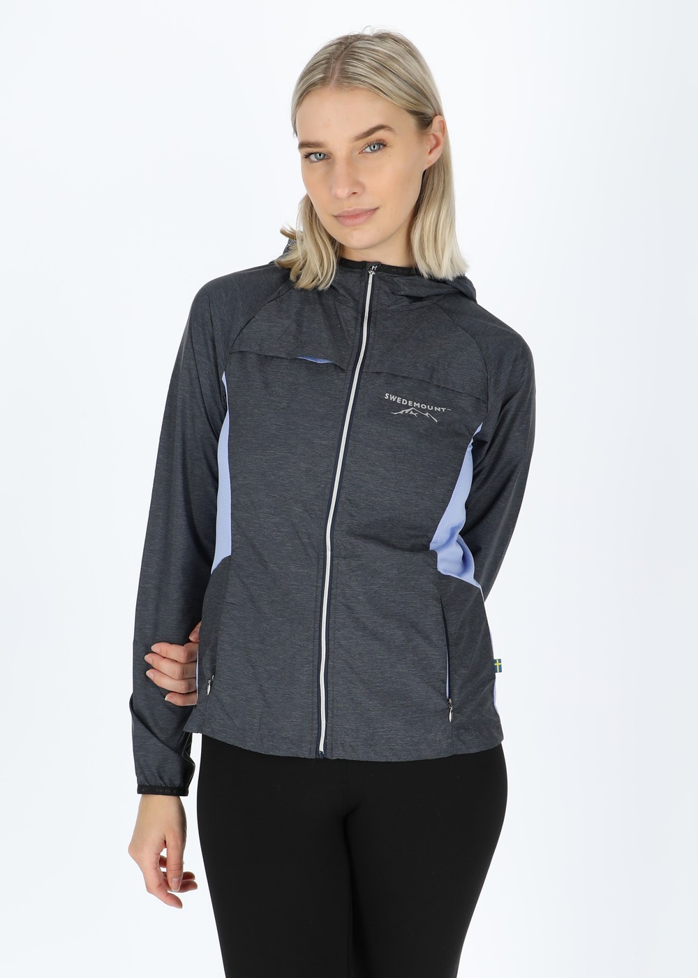 Performance Jacket W, Navy Melange/Soft Blue, 38,  Vårjackor