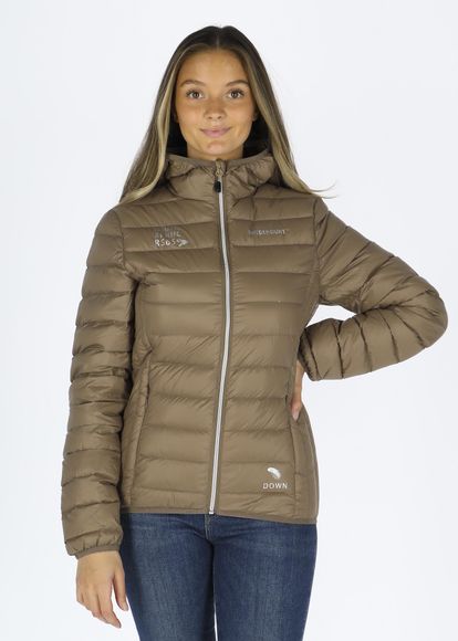 Hooded Lt.Down Jacket W