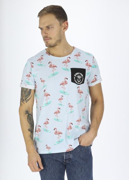 Tropical Pocket Tee