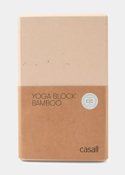 Yoga block bamboo
