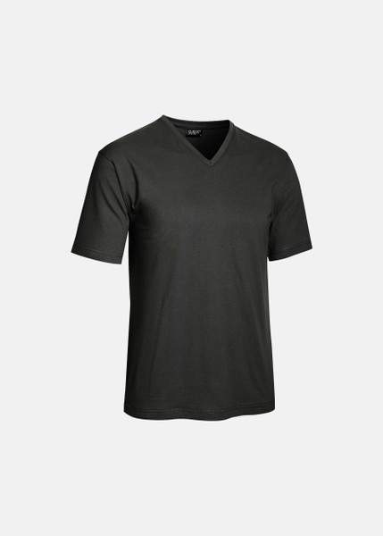 V-Neck T-Shirt, Black, M, T-Shirts