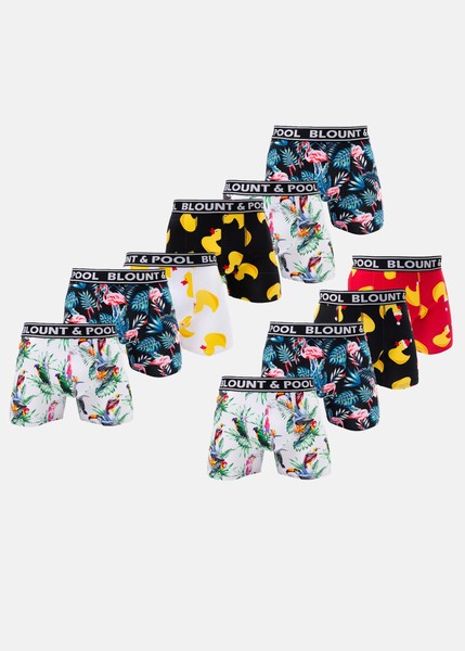 Boxer Shorts 10-Pack, Multicolour, L,  Underkläder