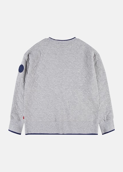 LVB QUILTED CREWNECK TOP LVB QUILTED CREWNECK TOP