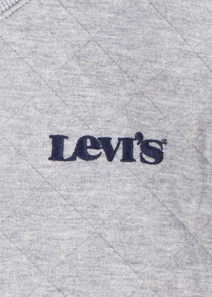 LVB QUILTED CREWNECK TOP LVB QUILTED CREWNECK TOP