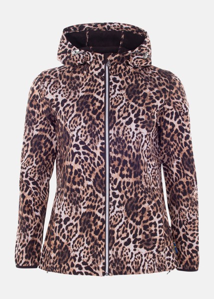 Animal Softshell Jacket W, Leopard Aop, 40,  Softshelljackor