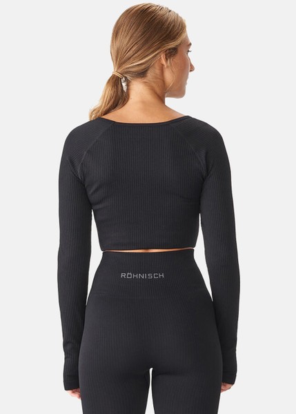 Seamless Crop Long Sleeve