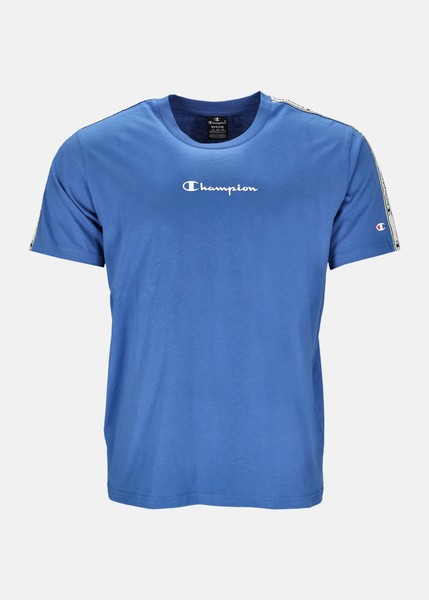 Legacy Crewneck T-Shirt Stripe M, Bright Cobalt, S,  T-Shirts