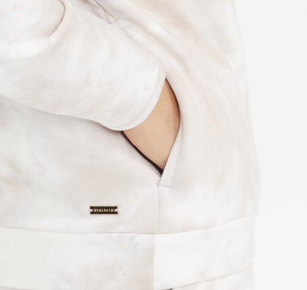 Reisalin W Patterned Sweat Hoo Reisalin W Patterned Sweat Hoo