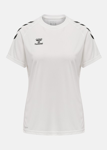 Hmlcore Xk Core Poly Tee  S/S, White, Xl,  Löpar-T-Shirts